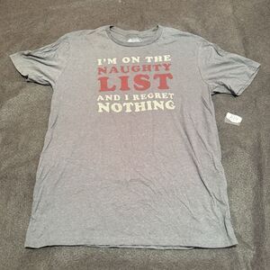 Pivotal Partners Mens TShirt L Large Gray Christmas Holiday Short Sleeve Tee